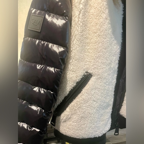 SAM. Carson Sherpa Bomber Jacket Large, runs small - Picture 8 of 9